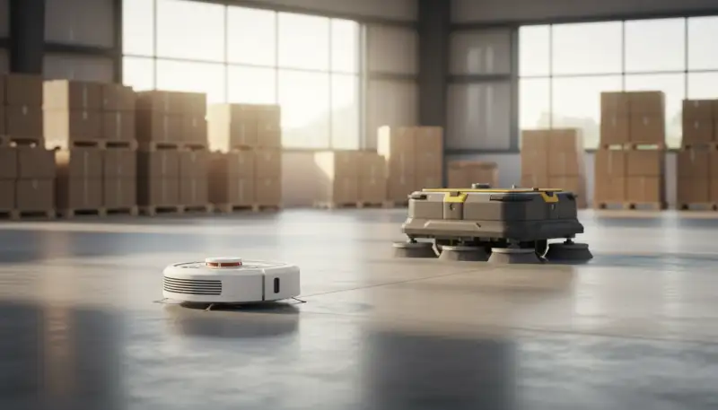 Industriesaugroboter: Effizienz für Großflächen