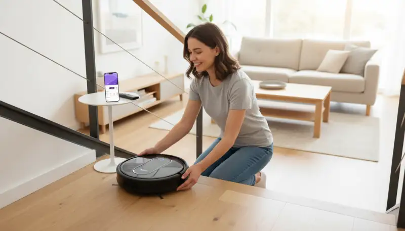 Saugroboter: Smarte Navigation über Etagen