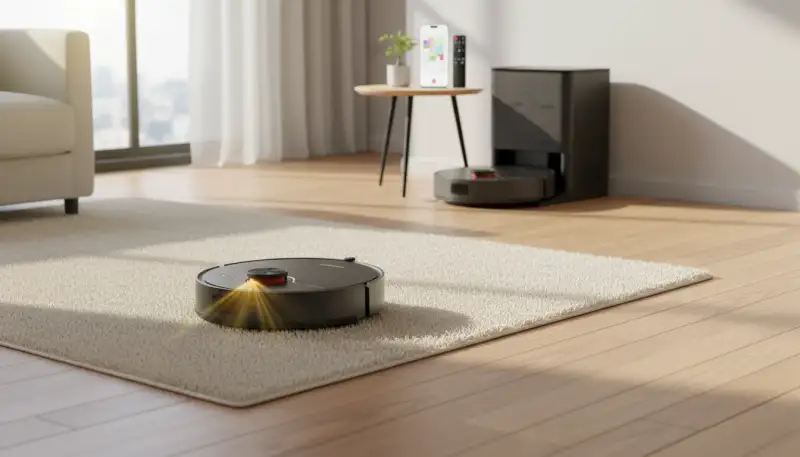Saugroboter: Teppicherkennung meistern