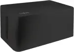 LogiLink KAB0062 - Kabelbox groß (407 x 157 x 133,5 mm), schwarz