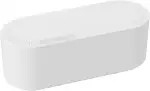 D-Line Kabelbox, Verlängerungsblöcke verstecken, Kabelmanagement für Schreibtische, TV-Kabel organisieren – 325mm (L) x 125mm (B) x 115mm (H) – Klein, Weiß