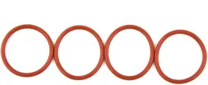4 Stück Seitenbürsten-O-Ring-Antriebsriemen, Ersatz-Staubsauger-Riemen, für Neato, für Botvac D75...