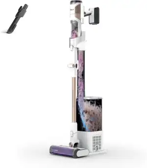 Shark Detect Clean & Empty Akku-Staubsauger, kraftvolle Saugkraft mit DirtDetect