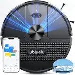 Lubluelu Saugroboter mit Wischfunktion 3-1, 5000Pa Staubsauger Roboter mit Lasernavigation, 54 dB...