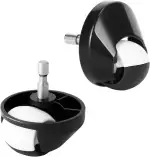 ABClife 2 Stück Roomba Räder Roomba Ersatzteile Ersatzrad für iRobot Roomba 500 600 700 800 900 Serie 529 595 650 670 760 780 880 870 980 Ersatzrad für Staubsauger iRobot Roomba 500 600 700 Serie