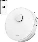 dreame D20 Saugroboter, 13.000 Pa Saugkraft, DuoBrush für Tierhaare, LDS-Navigation, 2-in-1: Staubsaugen und Wischen, Hartböden und Teppiche, 5.200-mAh-Akku, App- und Sprachsteuerung