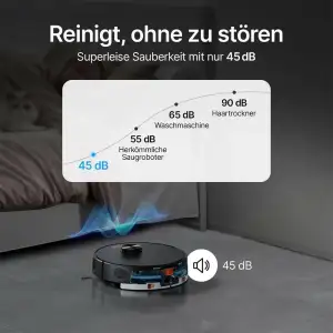 OALYGEI Oryzon Saugroboter V8 Pro – 2026 Neues Vollautomatische Reinigung mit Wischfunktion, inte...