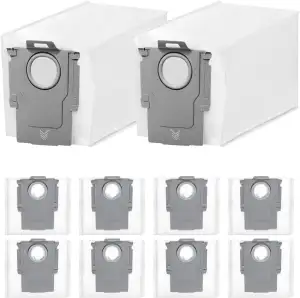 10 Stück Qrevo Staubbeutel für Roborock Beutel für Roborock Qrevo Beutel Absaugs
