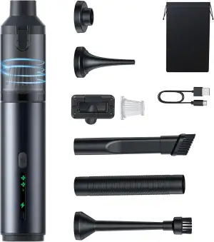 Handstaubsauger Akku, 4-in-1 Autostaubsauger Akku, 16000PA Auto Staubsauger Star