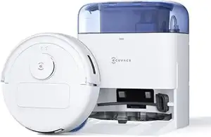 ECOVACS DEEBOT MINI Saugroboter mit Wischfunktion, 9.000 Pa Saugkraft, ZeroTangle 2.0, TrueMappin...