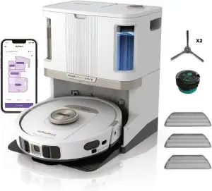 Shark PowerDetect 2-in-1-Saug- & Wischroboter, NeverTouch Pro 60 Tage, Selbst-En