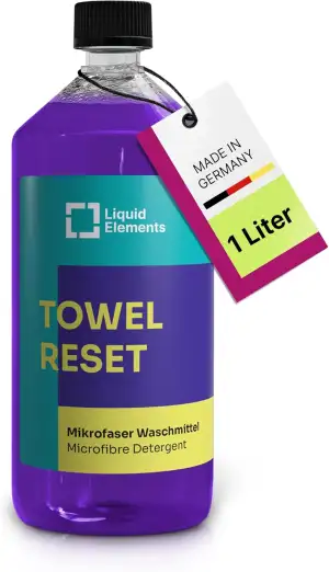 Liquid Elements – Towel Reset Mikrofaser Waschmittel 1 Liter – für eine gründlic