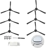 Seitenbürsten für Medion Saugroboter Ersatzteile - 3 Paar Seitenbürste Geeignet für Medion E32/MD...