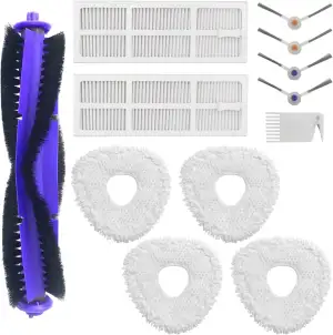 Zubehör für NARWAL Freo Saugroboter mit 1 Hauptbürste 4 Wischtücher 2 Filter 4 S