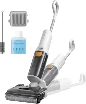 roborock F25 GT Nass Trockensauger, 180° Lay-Flat Saugwischer, 90°C Hochtemperatur Selbstreinigung, 20.000 Pa Akku Staubsauger mit Wischfunktion, Wischsauger Kabellos Anti-Tangle für HarteBoden