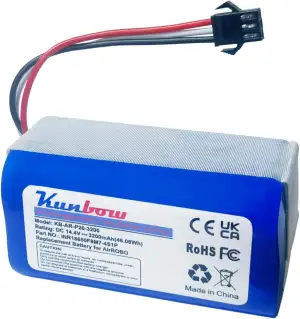 3200mAh Li-ion akku, Ersatzakku für AIRROBO P20 Saugroboter.(14.4V / 46.08Wh)