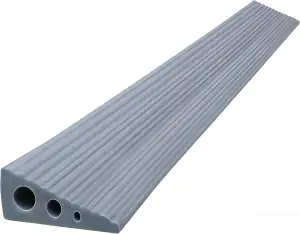 CUTIS Türschwellenrampe, 90x10x3.5 cm, Rampe Saugroboter, Rampe Türschwellefür, 