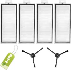 4 Stück Hepa Filter Kompatibel mit Roborock Q5 Max+/Q7 Max/ Q7 Max+/ Q7/ Q7+/ Q8