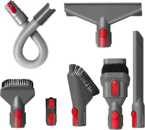 7-teiliges Zubehörset Kompatibel mit Dyson V7, V8, V10, V11, V15 Akku-Staubsauger – Ersatzbürsten...