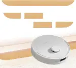 Gummi Türschwellenrampe Saugroboter, Roboter Rampe Türschwelle, 68.6X 5.1x1.6cm Türschwellenrampen Gelb