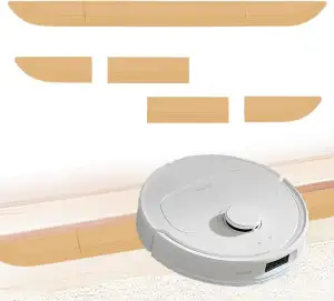 Gummi Türschwellenrampe Saugroboter, Roboter Rampe Türschwelle, 68.6X 5.1x1.6cm 