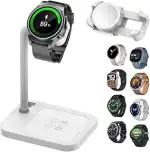 Universelle verstellbare Smartwatch-Ladestation mit Teleskopständer, kompatibel mit Samsung Galax...