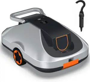 Poolroboter Akku, kabelloser Poolsauger Akku für Aufstell- und Einbaubecken, Aut