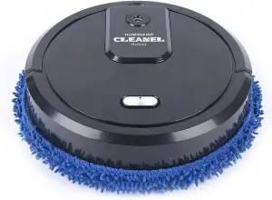 Wischroboter Runde 25cm Automatischer Wischroboter mit Nass- & Trockenfunktion &