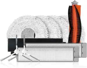 EZVIZ Zubehör-Kit mit Haupt- und Seitenbürste, Mopptuch und Filter für Staubsaug
