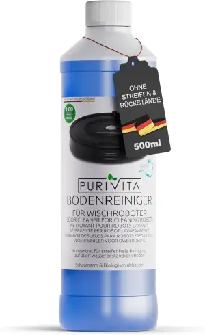 PURIVITA® Wischroboter Bodenreiniger Reinigungsmittel [500ML] - Putzmittel für S