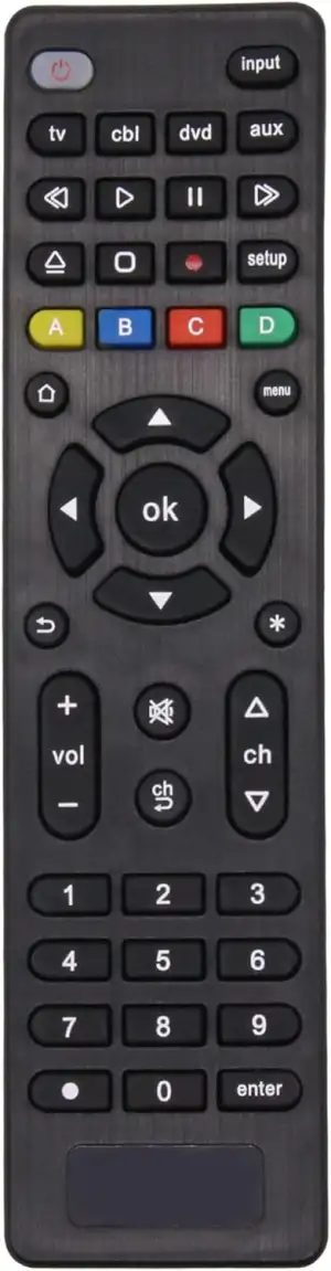 Riry Programmierbare Universal-Fernbedienung für alle Marken von Fernsehern/Blu-