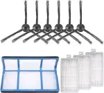 KEEPOW 10 Zubehör für ZACO V5sPro und V5x Saugroboter, Ersatzteile auch Kompatibel mit ILIFE V5s ...