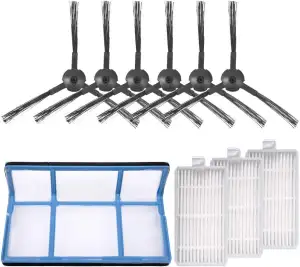 KEEPOW 10 Zubehör für ZACO V5sPro und V5x Saugroboter, Ersatzteile auch Kompatibel mit ILIFE V5s ...