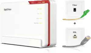 FRITZ!Box 5690 Pro (Wi-Fi 7 Premium DSL- und Glasfaser-Router mit Triband (2,4 G