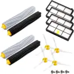 Neutop teile für iRobot Roomba 800 900 Serie 860 870 877 880 890 891 895 960 980 985 801 805 Zubehör mit 2 Rollenausdreher-Sets, 4 Hepa-Filter, 4 Seitenbürsten und 4 Schrauben.