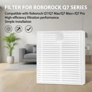 6 Stück HEPA-Ersatzfilter für Roborock Q7 / Q7 Max / Q7 Max+ / Q7 Pro – Hochleis