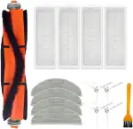 Saugroboter Wartungsset kompatibel mit Redroad für G10 für Alpha 3 VXVC25 inkl. Filterbürsten, Wischtücher und Seitenbürsten