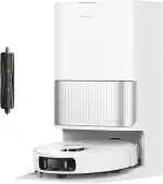 dreame L40 Ultra AE Saugroboter mit Wischfunktion, 19.000 Pa Saugkraft, viele Bürsten und EIN Flexibler Wischmopp, nassen und trockenen Schmutz,Das All-in-1-Dock entleert Staub