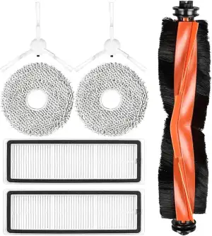 7 Stück Zubehör für Xiaomi X20+ / X10 Plus Saugroboter, Ersatzteile 2 Wischpad 1