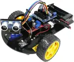 AZDelivery Smart Tracking Robot 2WD Kit DIY Learning Robot Car 2wd Ultraschall Sensor Modul Infra...