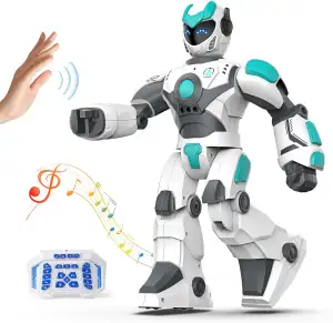 VATOS Roboter Kinder Spielzeug, 40CM Groß Ferngesteuerter , Programmierbar RC Ro