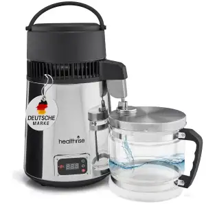 Health Rise Wasserdestilliergerät mit Deutscher Bedienungsanleitung, Servicehotl