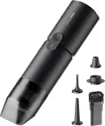 HOTO Autostaubsauger, 15000Pa Saugleistung, 4-in-1 Akku-Handstaubsauger Auto mit Waschbarem Filter, Mini-Luftgebläsepumpe, Tragbar Handstaubsauger für Auto, Bürotisch, Tastaturen, Kaffeemaschinen