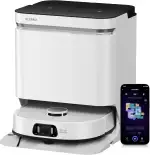 Eureka J15 Pro Ultra Saugroboter mit Wischfunktion, 16200 Pa Saug und Wischroboter Selbstreinigend, Anti-Wickel, Flüssigkeitserkennung & Bürstenhebung, 75℃ Heißwasserreinigung, All-in-one Station