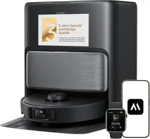 Mova P70 Pro Ultra Saug- & Wischroboter, 30.000Pa Saugkraft, 260U/min Wischmotor