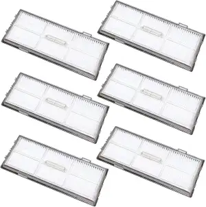 6 Stück HEPA-Filter Zubehör Ersatz Kompatibel mit Roborock S8/S8+/S8 Pro Ultra/S7/S7 MaxV/S7 MaxV Ultra/S7 Max Ultra/S7 Pro Ultra Roboter Staubsauger, Filter G20 Kehrroboter Ersatzteile