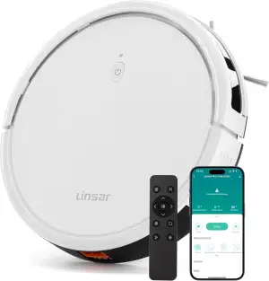 Linsar - Saugroboter ohne Wischfunktion - APP Steuerung - 100 Min Laufzeit - Ale