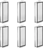 6 Stück für Hepa Filter für Roborock Q5 Max+, Q5 Pro, Q5 Pro+, Q7, Q7+, Q7 Max, Q7 Max+,Q8 Max, Q8 Max+, Saugroboter, Zubehörfilter, Roboterstaubsauger, Waschbar und Wiederverwendbar