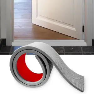 1M*8cm*1.5cm Türschwellenrampe, bis 800 kg belastbar, Gummirampe Selbstklebende 