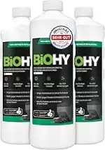 BiOHY Wischroboter Reiniger für Station mit Frischeduft (3 x 1L) | Bodenreiniger Wischroboter & R...